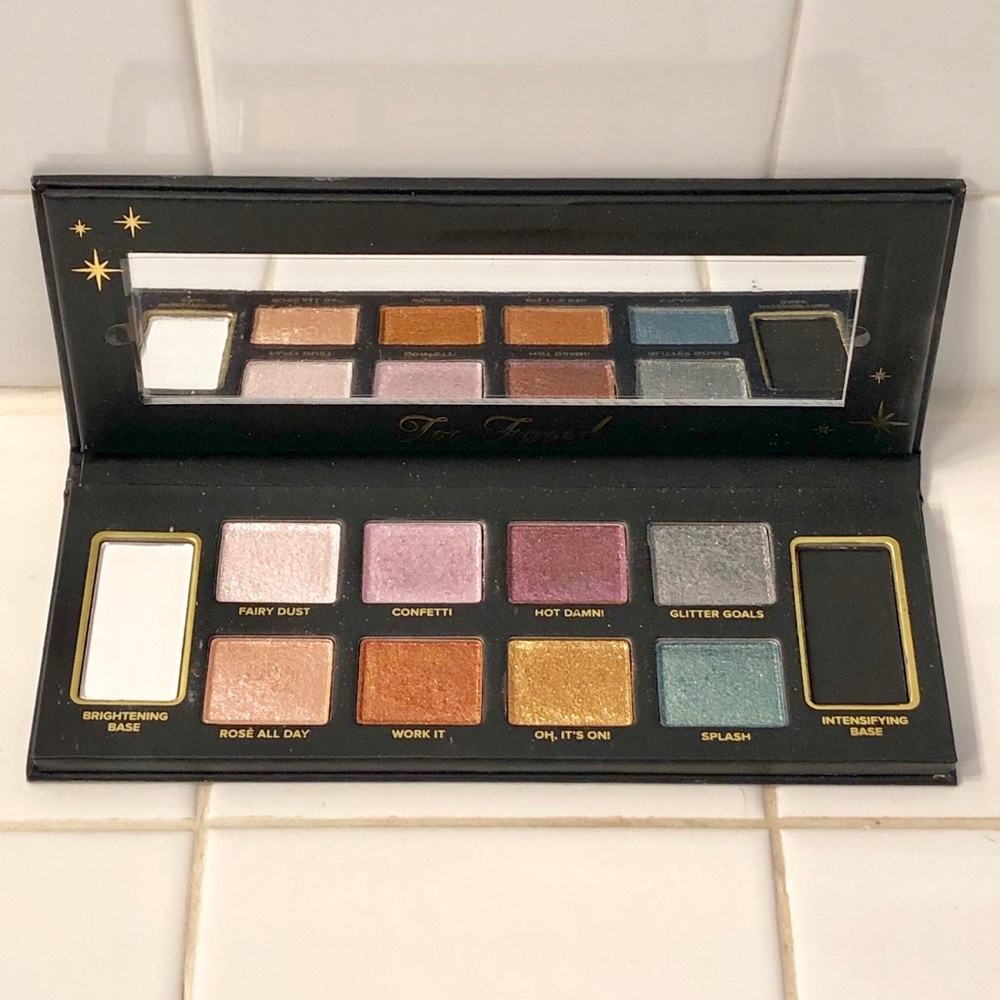 Too Faced Glitter Bomb Eyeshadow Collection